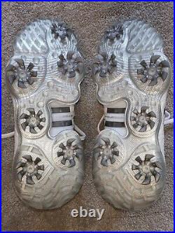 Adidas Tour 360 22 Golf Shoes Boost Spikemore GV7245 White New in Box Men Size