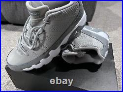 Air Jordan 9 G Men's Size 10.5 Medium Grey/White-Cool Grey Brand New With Box Air Jordan 9 G Men's Size 10.5 Medium Grey/White-Cool Grey Brand New With Box