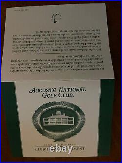 Augusta National Golf Club Clubhouse Ornament 24K Gold Finish New in Box