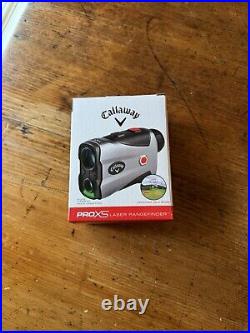Authentic Callaway Golf Pro XS Laser Golf Rangefinder New In Box