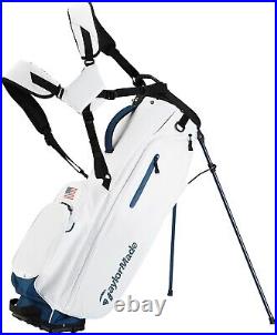 BRAND NEW IN BOX 2024 TAYLORMADE FlexTech Superlite Golf Bag WHITE USA