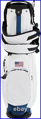 BRAND NEW IN BOX 2024 TAYLORMADE FlexTech Superlite Golf Bag WHITE USA