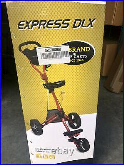 Bag Boy Express DLX BRAND NEW IN BOX Black/Silver Color
