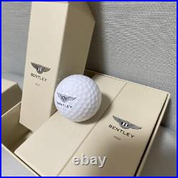 Bentley golf balls set 3 (total 9) Unused BOX Damege from japan Bentley golf balls set 3 (total 9) Unused BOX Damege from japan