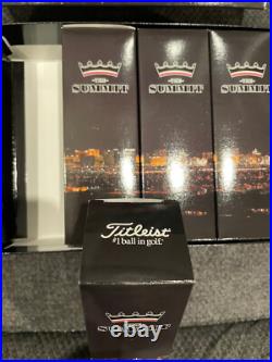 Box Of 1 Dozen New Golf Balls Titleist Pro V1x The Summit Las Vegas Rare