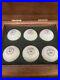 Boxed set of White House Golf Balls. Clinton era. 6 Wilson balls in custom box