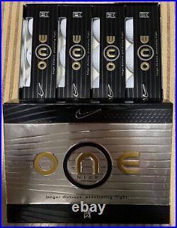 Brand New Black Nike One Tiger Woods TW Golf Balls 4 Sleeves 12 Balls Dozen Box