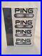 Brand New Box Of 12 Vintage White Ping Golf Balls
