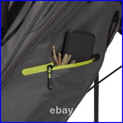 Brand New In Box 2023 Taylormade Flextech Lite Golf Stand Bag Gun Metal Grey