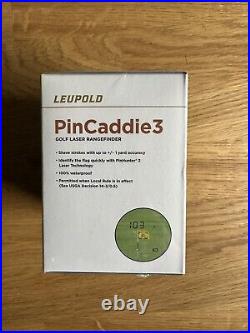 Brand New In Box Leupold Pincaddie 3 Golf Laser Rangefinder