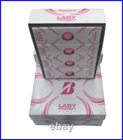 Bridgestone Lady Precept Optic Pink Golf Balls 6 Dozen New in the Boxes