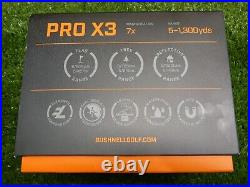 Bushnell Golf Pro X3 Laser Rangefinder New in Box with Case