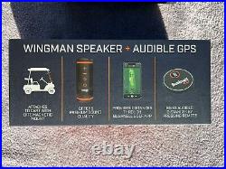 Bushnell Wingman GPS Golf Speaker, brand new still in the box