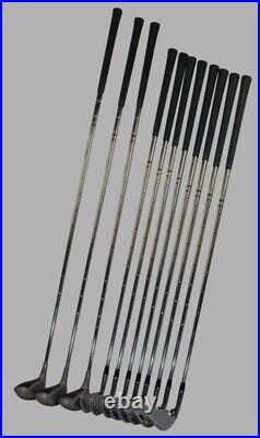 C. 1989 Michael Jordan Autograph Wilson Golf Club Irons & Woods Set With Boxes C. 1989 Michael Jordan Autograph Wilson Golf Club Irons & Woods Set With Boxes