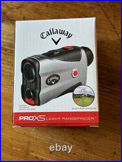 Callaway Golf Pro XS Laser Golf Rangefinder New In Box