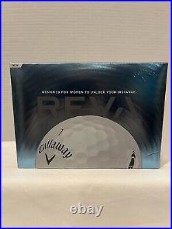 Callaway Reva Women's Pearl Golf Balls Lot 6 Dozen Boxes 72 Balls White 12 Pack