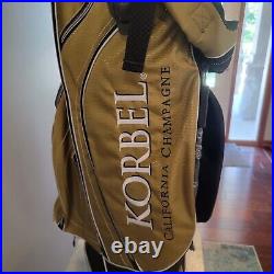Callaway Stand Golf Bag 5 dividers Korbel White Black New Still Box