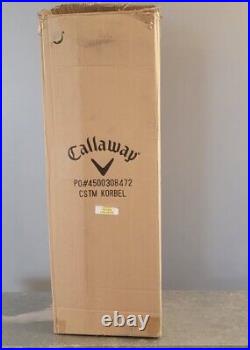 Callaway Stand Golf Bag 5 dividers Korbel White Black New Still Box