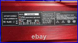 Charger golf cart battery lzfan 48v 15amp 3 pin plug new without box never used