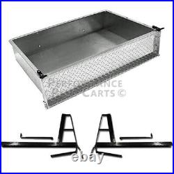 Club Car DS 1982-2000.5 Golf Cart Aluminum Diamond Plate Utility Cargo Box Kit Club Car DS 1982-2000.5 Golf Cart Aluminum Diamond Plate Utility Cargo Box Kit