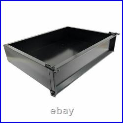 Club Car DS 2000.5 and Up Golf Cart Black Steel Utility Cargo Box with Brackets Club Car DS 2000.5 and Up Golf Cart Black Steel Utility Cargo Box with Brackets