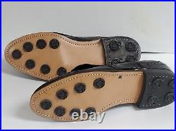Dexter Golf Shoes Men's Black Spikes Kiltie Leather Sz. 10 D NEW No Box