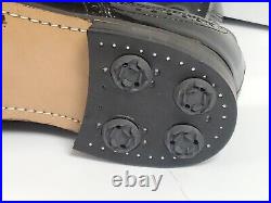 Dexter Golf Shoes Men's Black Spikes Kiltie Leather Sz. 10 D NEW No Box