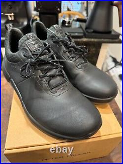 ECCO Men's BIOM H4 Golf Shoes Black Size 41/7-7.5. New in Peter Millar box