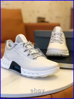 ECCO Mens BIOM C4 GOLF SHOES in WHITE/CONCRETE Size 9/9.5 Brand New with Box ECCO Mens BIOM C4 GOLF SHOES in WHITE/CONCRETE Size 9/9.5 Brand New with Box