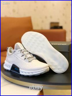 ECCO Mens BIOM C4 GOLF SHOES in WHITE/CONCRETE Size 9/9.5 Brand New with Box ECCO Mens BIOM C4 GOLF SHOES in WHITE/CONCRETE Size 9/9.5 Brand New with Box