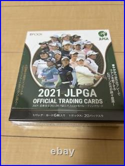 EPOCH 2021 JLPGA OFFICIAL Trading Cards Sealed Box Golf JLPGA From Japan Shrink EPOCH 2021 JLPGA OFFICIAL Trading Cards Sealed Box Golf JLPGA From Japan Shrink