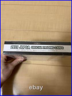 EPOCH 2021 JLPGA OFFICIAL Trading Cards Sealed Box Golf JLPGA From Japan Shrink EPOCH 2021 JLPGA OFFICIAL Trading Cards Sealed Box Golf JLPGA From Japan Shrink