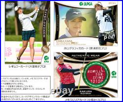 EPOCH 2021 JLPGA OFFICIAL Trading Cards Sealed Box Golf JLPGA From Japan Shrink