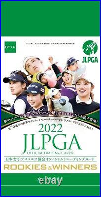 EPOCH 2022 JLPGA OFFICIAL TRADING CARDS ROOKIES & WINNERS Box Japan Ladies Golf