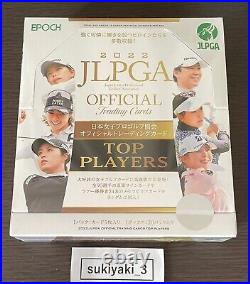 EPOCH JLPGA 2022 TOP PLAYERS Japan Women Professional Golf Official Card Box