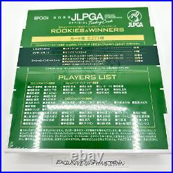 EPOCH JLPGA 2023 ROOKIES & WINNERS Box Packs Japan Ladies Pro Golf Official Card