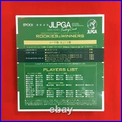 EPOCH JLPGA 2023 ROOKIES & WINNERS Box Packs Ladies Pro Golf Official Card Japan
