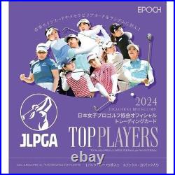 EPOCH JLPGA 2024 TOP PLAYERS Box Japan Ladies Professional Golf Official Card EPOCH JLPGA 2024 TOP PLAYERS Box Japan Ladies Professional Golf Official Card