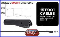 EZGO 10 AMP RXV & TXT Golf Cart Battery Charger LED DISPLAY 48V Open Box EZGO 10 AMP RXV & TXT Golf Cart Battery Charger LED DISPLAY 48V Open Box