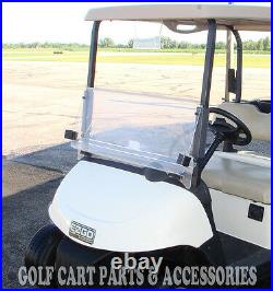 EZGO RXV Clear Windshield 2008-UP Folding Style New In Box Golf Cart Part