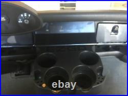 EZGO RXV Golf Cart 2008-2015 Carbon Fiber Dash Cover with Locking Glove Boxes