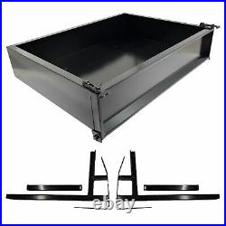 E-Z-GO Golf Cart GTW Black Steel Cargo Box Kit for TXT/ T48/Valor 1995 and up E-Z-GO Golf Cart GTW Black Steel Cargo Box Kit for TXT/ T48/Valor 1995 and up