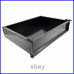 E-Z-GO Golf Cart GTW Black Steel Cargo Box Kit for TXT/ T48/Valor 1995 and up