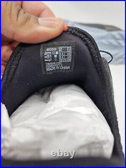 Ecco Biom C4 GTX GORE TEX BOA Black Gray Golf Sneaker? 8-8.5 Magnet? No BOX