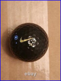 Extremely Rare Nike Golf Balls One Black Tiger Woods Edition New In Box