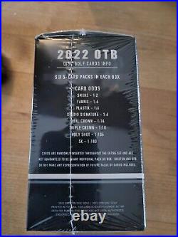 FIRST RUN 2022 Brixton disc golf OTB Limited Edition UNOPENED BOX autographs/mem