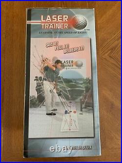 (FL3) Gary Wiren Golfing Laser Trainer Aiming Aid Golf Instructor New Open Box