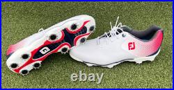 FOOTJOY MENS 11 DNA HELIX Golf Shoes Soft Spike 53317 Red White Blue NEW IN BOX