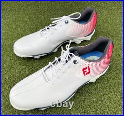 FOOTJOY MENS 11 DNA HELIX Golf Shoes Soft Spike 53317 Red White Blue NEW IN BOX