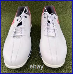FOOTJOY MENS 11 DNA HELIX Golf Shoes Soft Spike 53317 Red White Blue NEW IN BOX